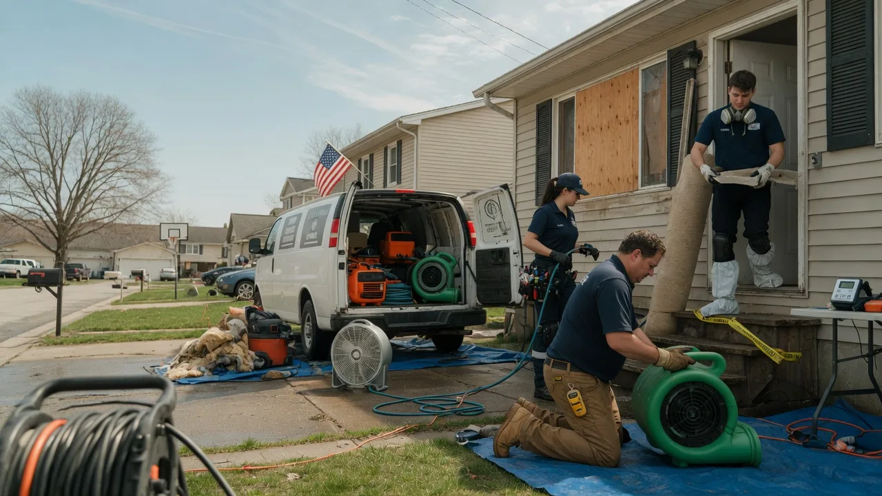 Water Damage Restoration in Turner, MI near me